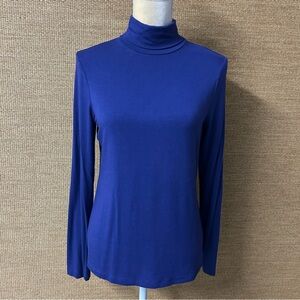Chico’s Turtleneck Top Womens Small Purple